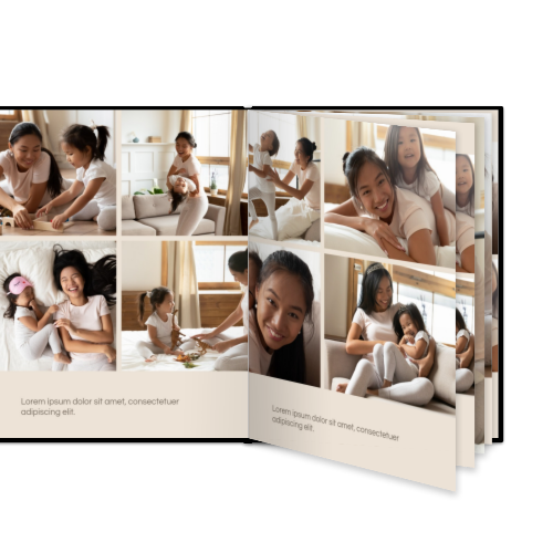 Photo Book Large Portrait Leather Cover Photo Book Large Portrait Leather Cover