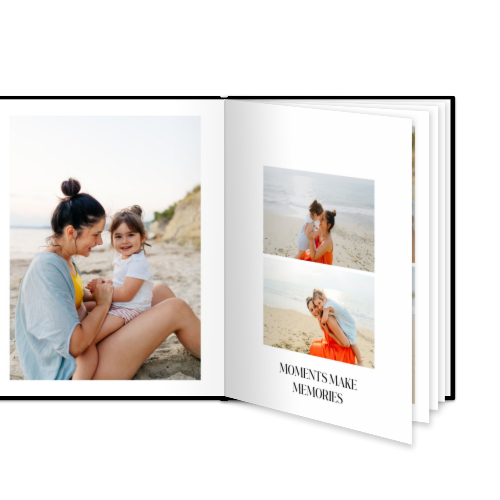 Fotoboek Large staand - harde lederen kaft Fotoboek Large staand - harde lederen kaft
