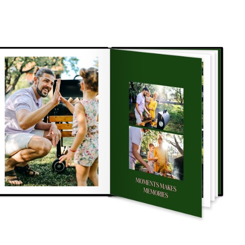 Fotoboek Large staand - harde lederen kaft