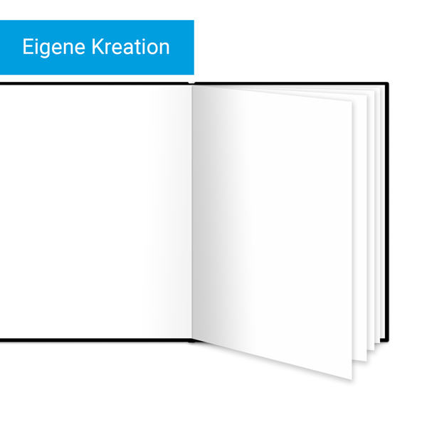 L Hochformat - Hardcover Lederlook