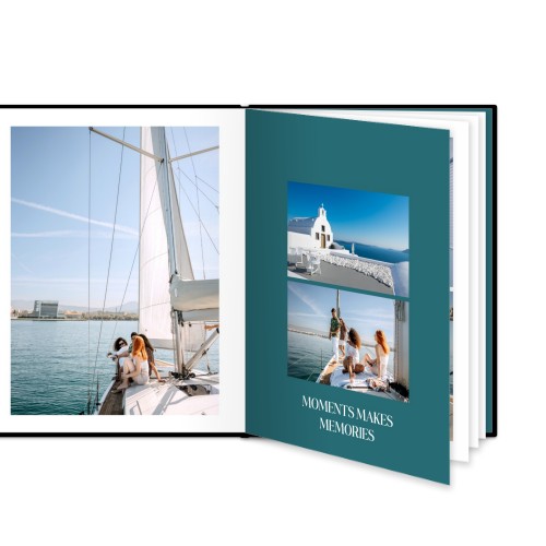 Monochrome Teal Blue