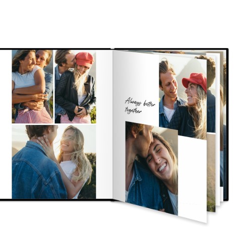 Stor stående Fotobog hårdt cover kunstlæder Stor stående Fotobog hårdt cover kunstlæder