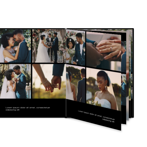 Fotobuch Large Hochformat - Hardcover Lederlook Fotobuch Large Hochformat - Hardcover Lederlook