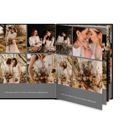 Photo Book Large Portrait Leather Cover Photo Book Large Portrait Leather Cover