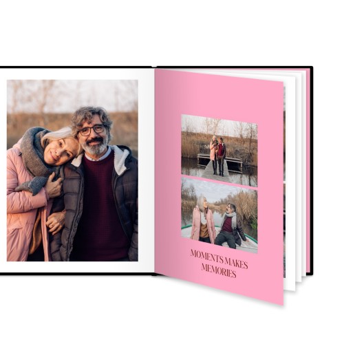 Photo Book Large Portrait Leather Cover