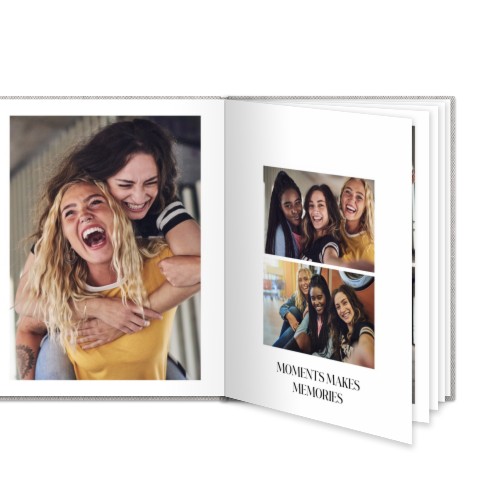 Photo Book Large Portrait Linen Cover Photo Book Large Portrait Linen Cover