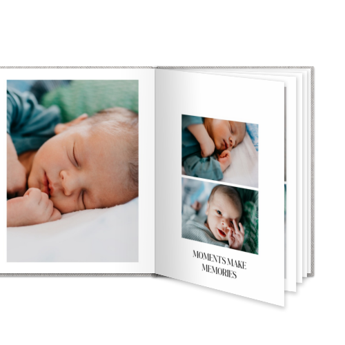 Photo Book Large Portrait Linen Cover Photo Book Large Portrait Linen Cover