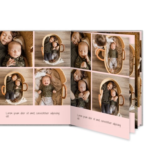 Photo Book Large Portrait Linen Cover Photo Book Large Portrait Linen Cover