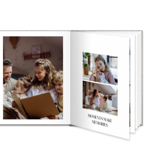 Fotobuch Large Hochformat - Hardcover Leinen Fotobuch Large Hochformat - Hardcover Leinen