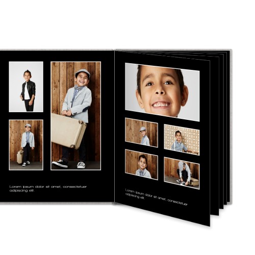 Photo Book Large Portrait Linen Cover