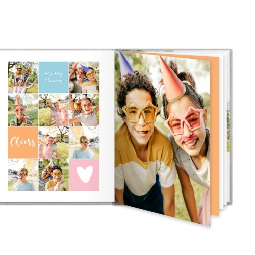 Livre photo L portrait - couverture rigide en lin