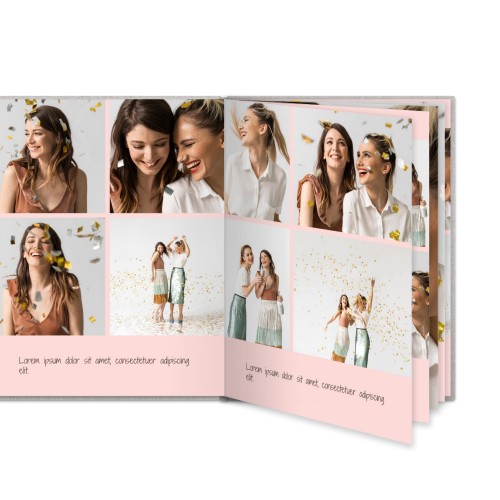 Livre photo L portrait - couverture rigide en lin