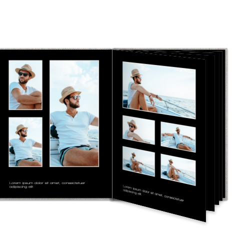 Photo Book Large Portrait Linen Cover Photo Book Large Portrait Linen Cover