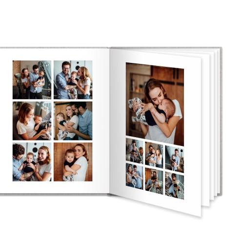 L Hochformat - Hardcover Leinen