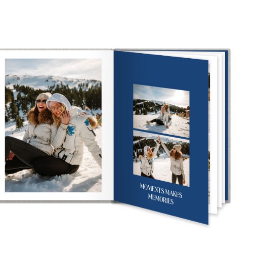 Photo Book Large Portrait Linen Cover