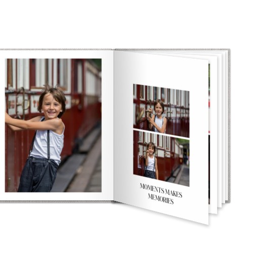 Photo Book Large Portrait Linen Cover Photo Book Large Portrait Linen Cover