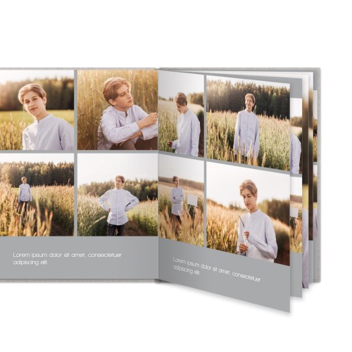 L Portrait Linen Cover