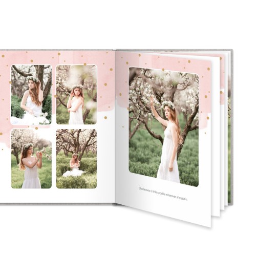 Livre photo L portrait - couverture rigide en lin