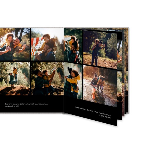 L portrait - couverture rigide en lin L portrait - couverture rigide en lin