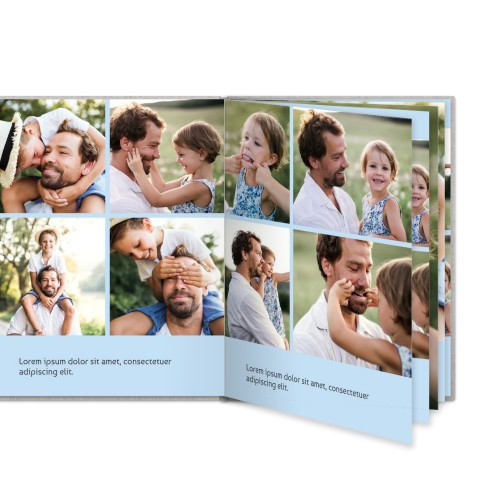 L Stående - Hard linomslag