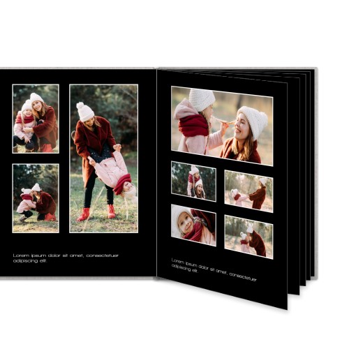 Photo Book Large Portrait Linen Cover Photo Book Large Portrait Linen Cover