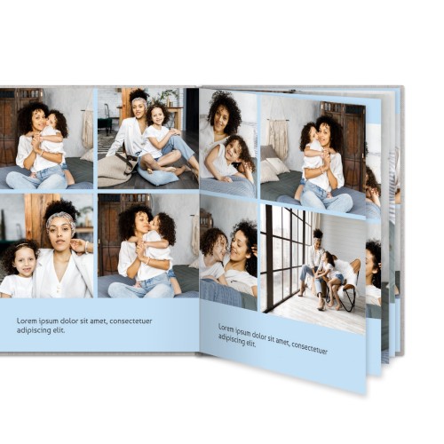 Photo Book Large Portrait Linen Cover Photo Book Large Portrait Linen Cover