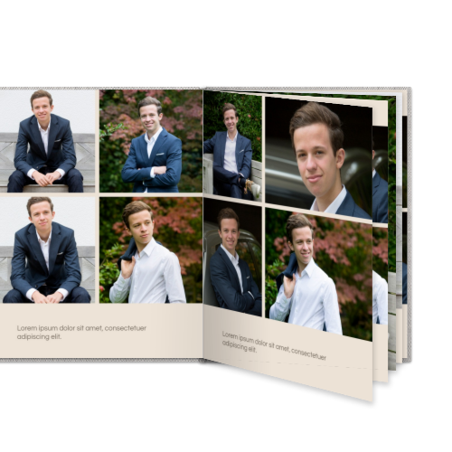 Photo Book Large Portrait Linen Cover Photo Book Large Portrait Linen Cover
