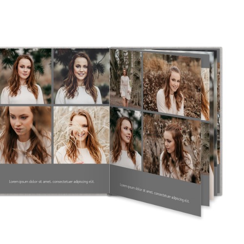 Fotobok Large Stående - Hard linomslag