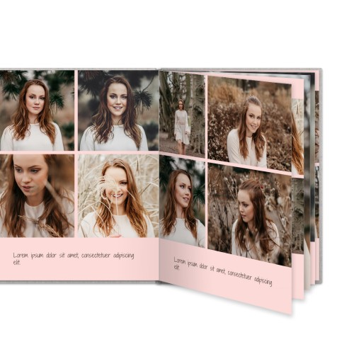 Fotoboek Large staand - harde linnen kaft Fotoboek Large staand - harde linnen kaft