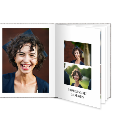 Photo Book Large Portrait Linen Cover