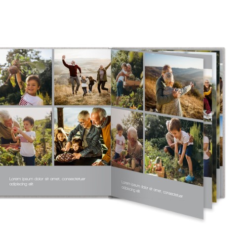 L portrait - couverture rigide en lin L portrait - couverture rigide en lin