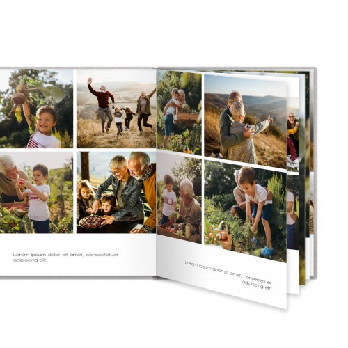 L portrait - couverture rigide en lin L portrait - couverture rigide en lin