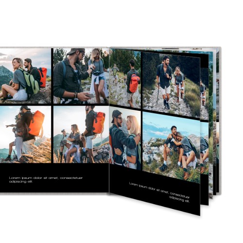 Photo Book Large Portrait Linen Cover Photo Book Large Portrait Linen Cover
