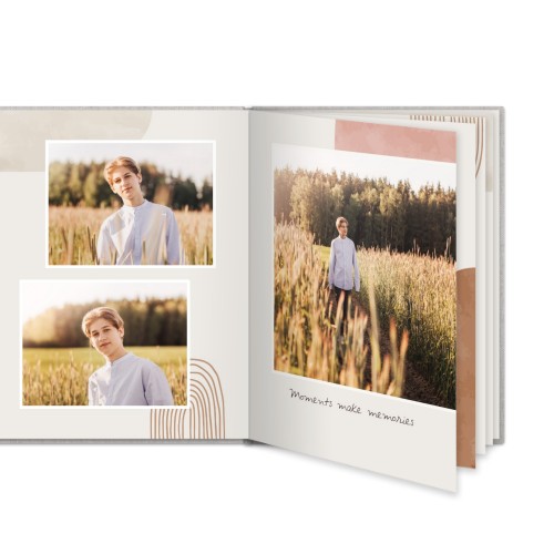 Fotoboek Large staand - harde linnen kaft Fotoboek Large staand - harde linnen kaft