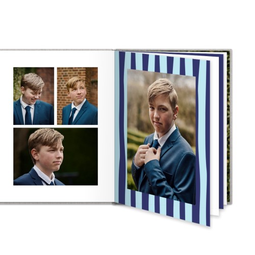 Organic Stripes Bold Text