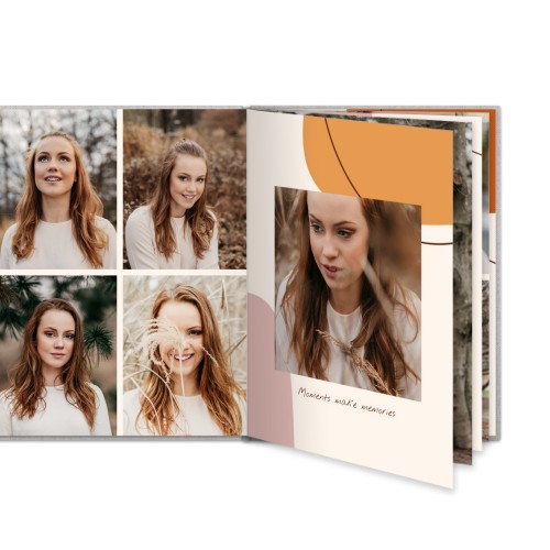 Livre photo L portrait - couverture rigide en lin