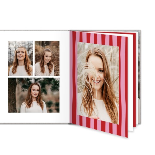 Organic Stripes Bold Text