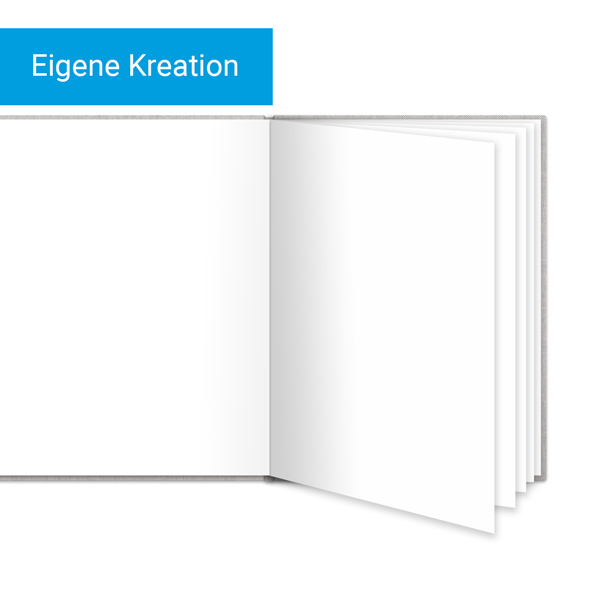 L Hochformat - Hardcover Leinen