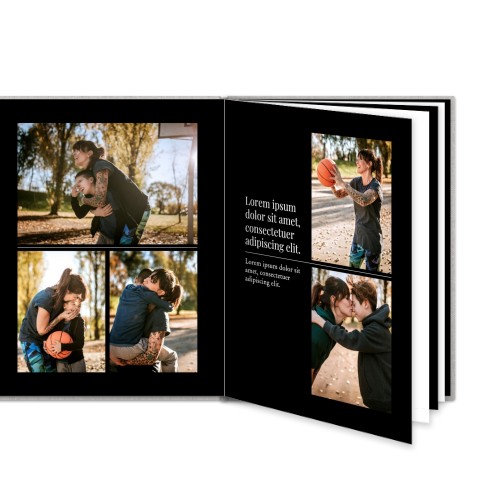 L Portrait Linen Cover