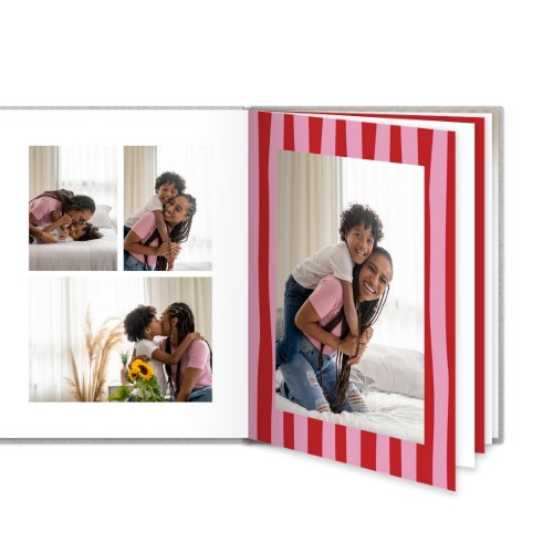 Photo Book Large Portrait Linen Cover