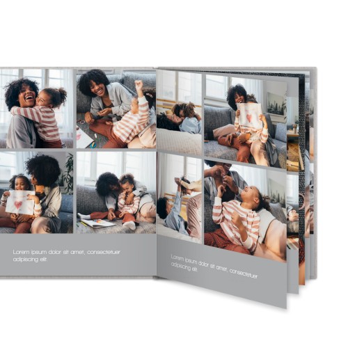 Photo Book Large Portrait Linen Cover