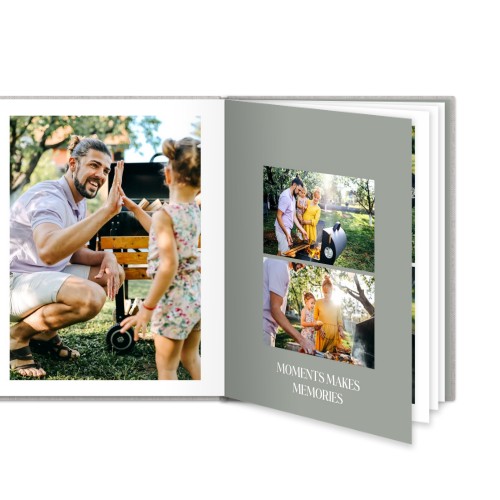 Photo Book Large Portrait Linen Cover