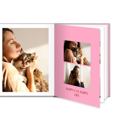 Photo Book Large Portrait Linen Cover