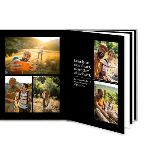 L portrait - couverture rigide en lin L portrait - couverture rigide en lin