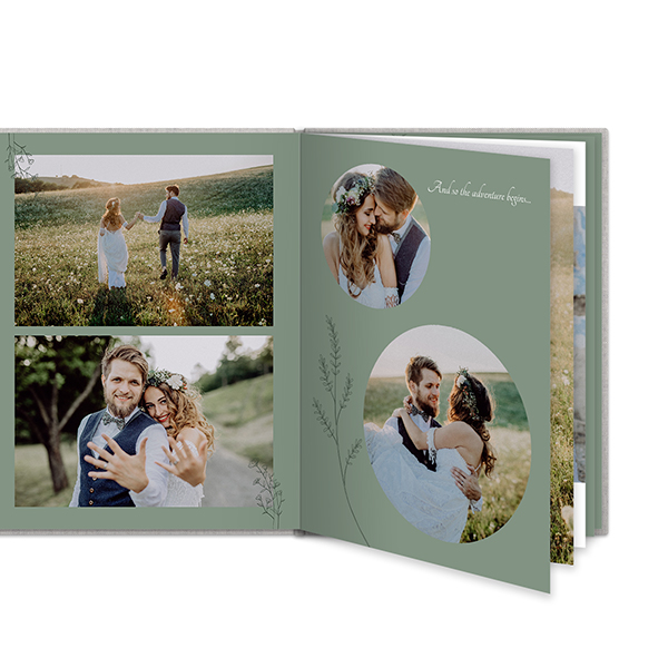 L portrait - couverture rigide en lin L portrait - couverture rigide en lin