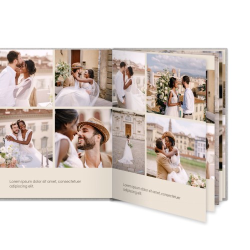 L portrait - couverture rigide en lin L portrait - couverture rigide en lin