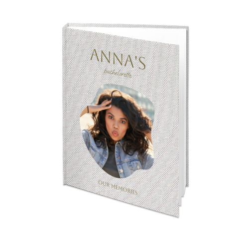 Livre photo L portrait - couverture rigide photo lin Livre photo L portrait - couverture rigide photo lin
