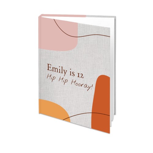 Livre photo L portrait - couverture rigide photo lin