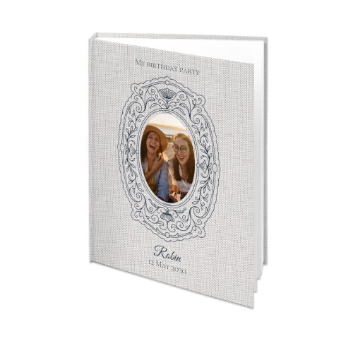 Livre photo L portrait - couverture rigide photo lin Livre photo L portrait - couverture rigide photo lin