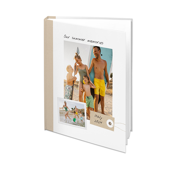 L Hochformat - Hardcover mit Foto